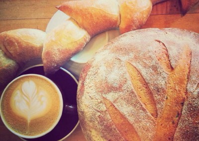 Bread and caffeine