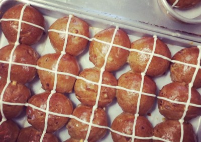 Hot cross buns... Hot cross buns!